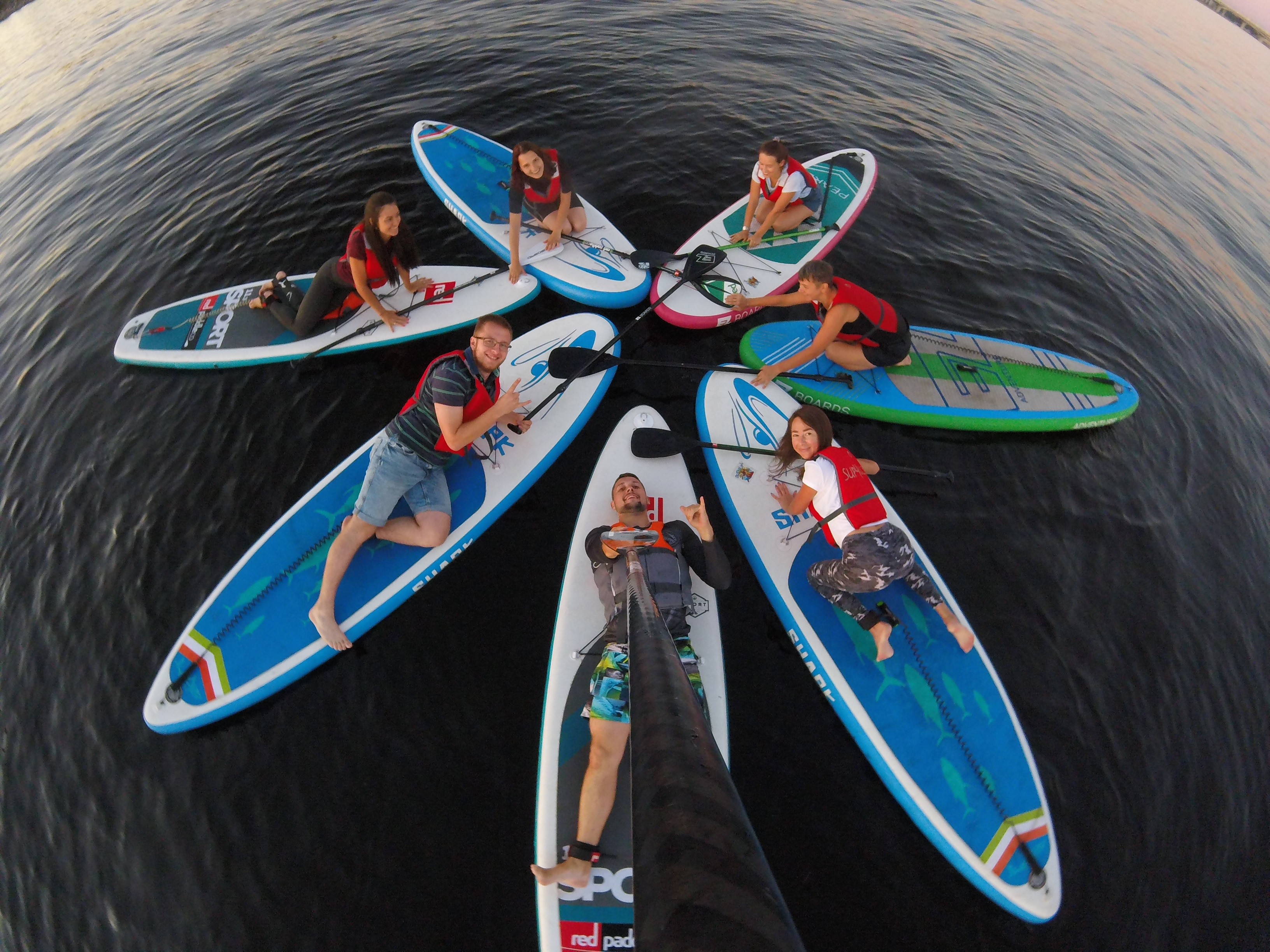 Sup Board по реке